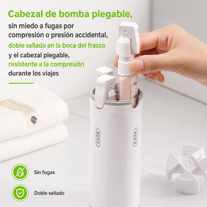 Botella portatil 4 en 1