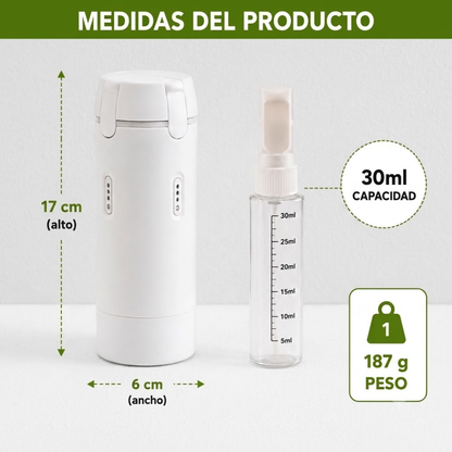 Botella portatil 4 en 1